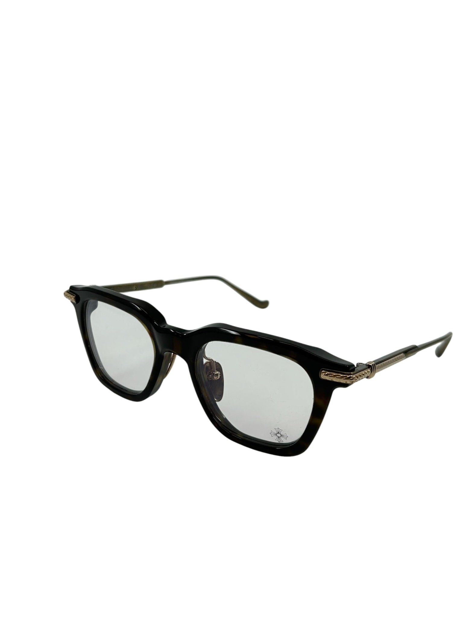 Chrome Hearts Cumption-A Glasses Brown/Gold Size ONE SIZE - 2 Thumbnail
