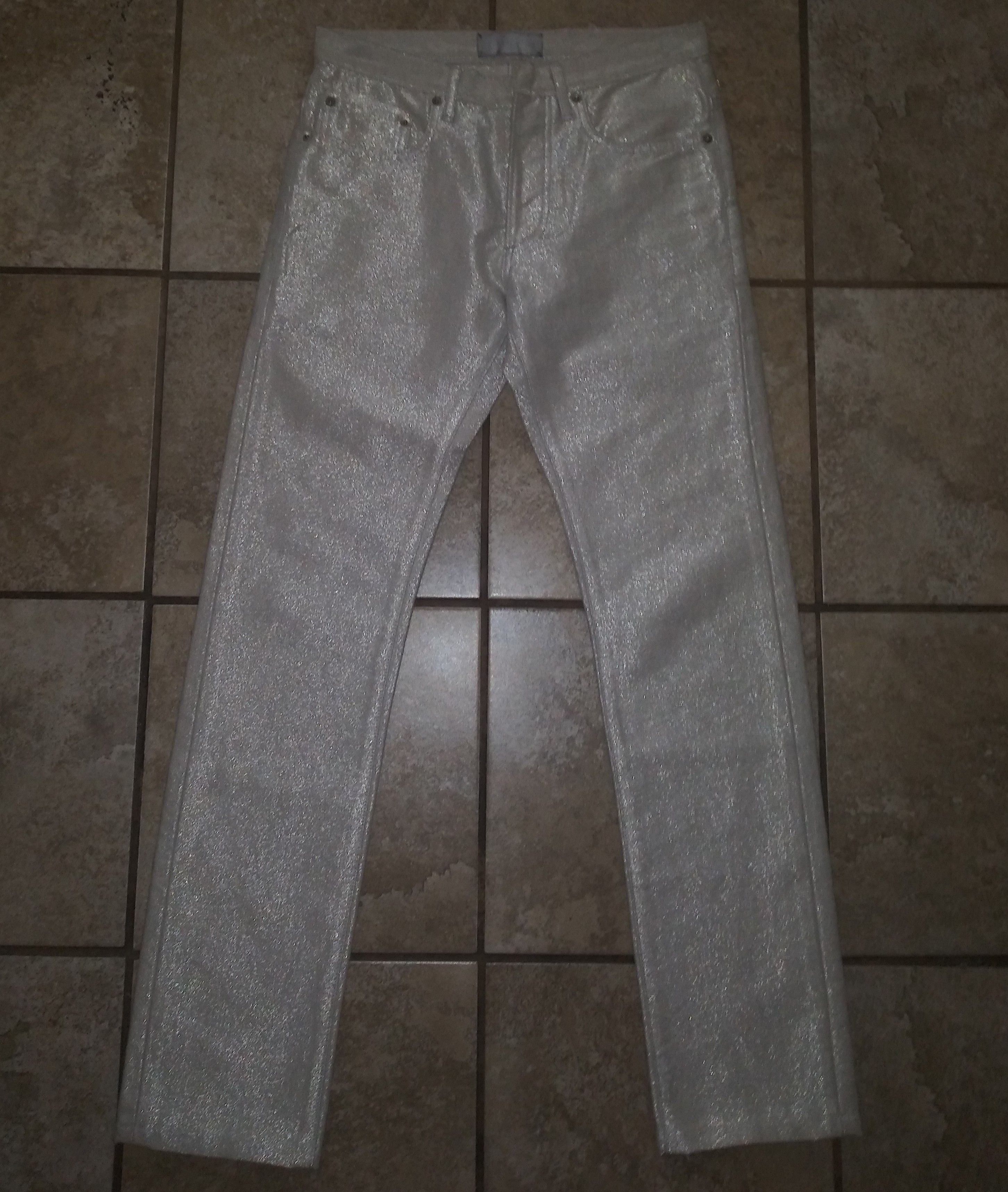 Dior ss07 glitter jeans Grailed