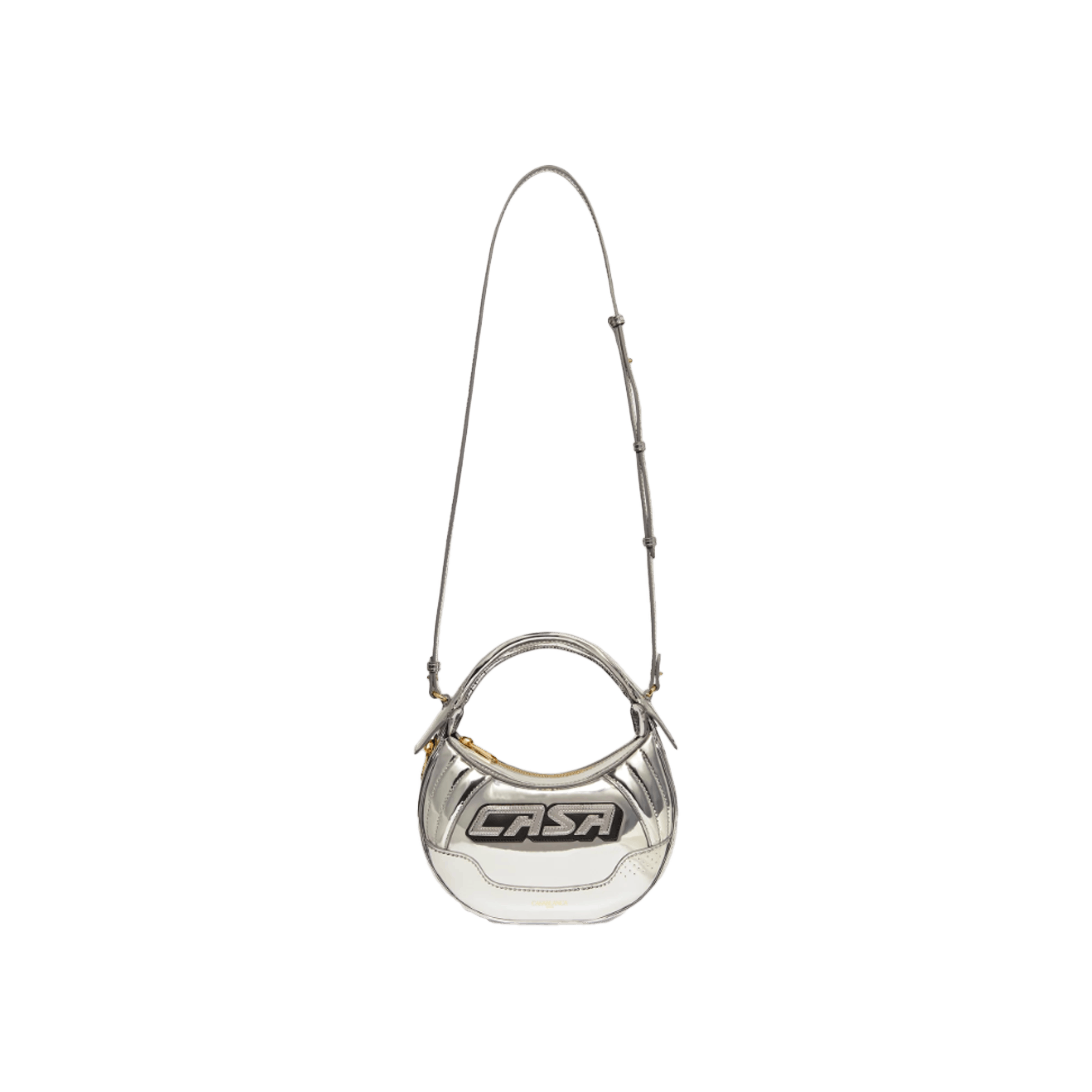 Casablanca Silver Biker Bag Size ONE SIZE - 2 Thumbnail