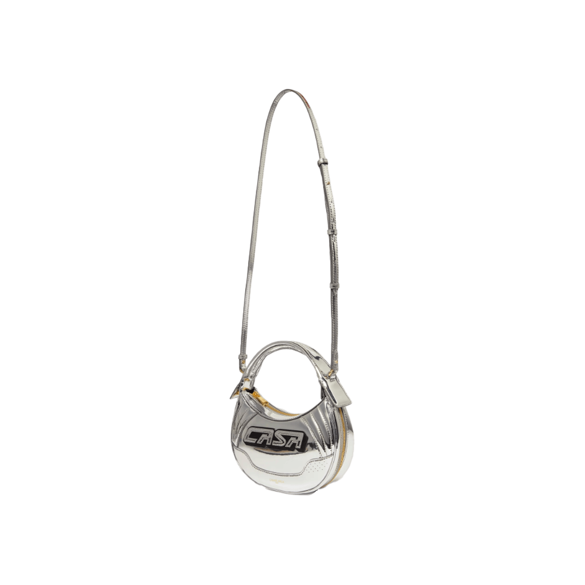 Casablanca Silver Biker Bag Size ONE SIZE - 3 Thumbnail