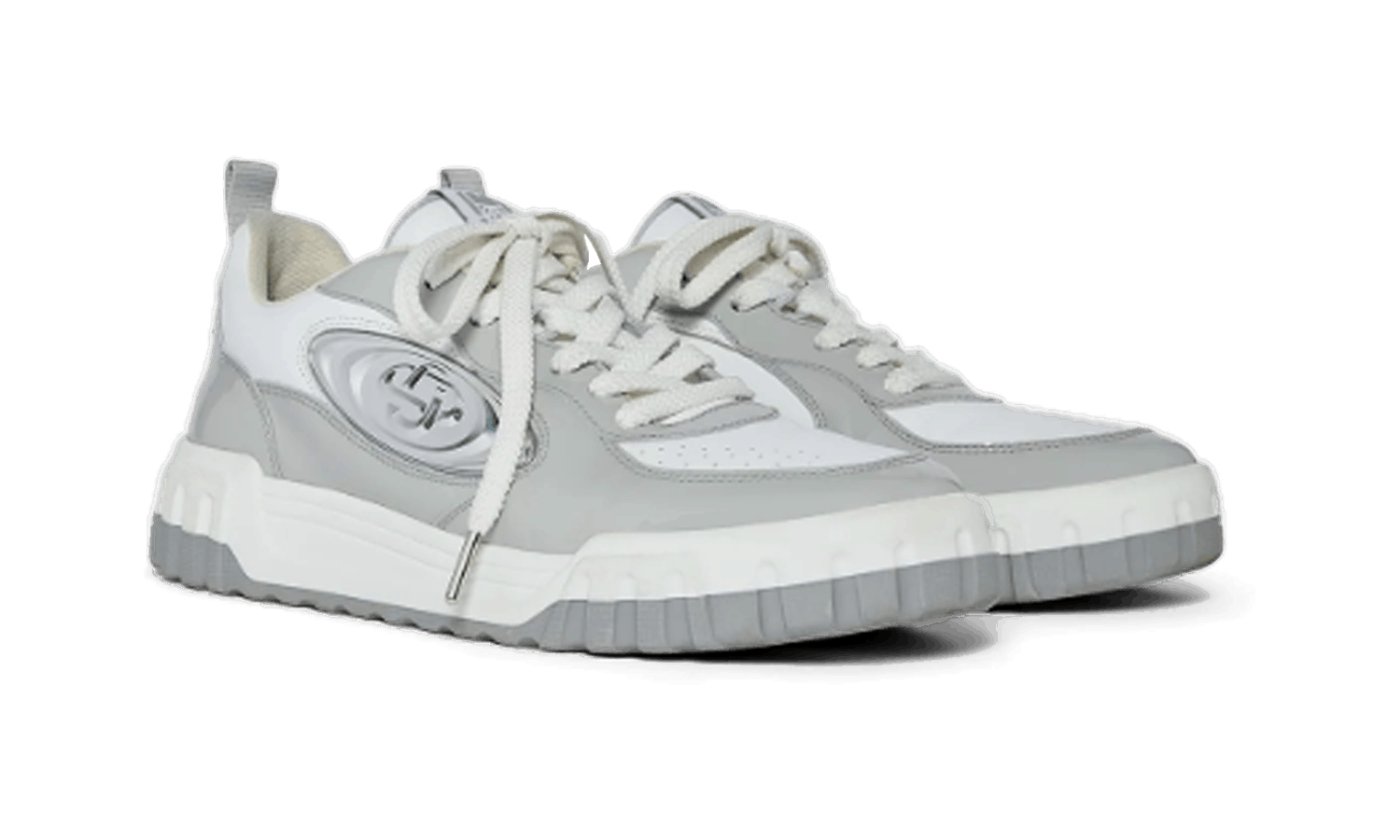 Casablanca Court Silver Sneakers Size US 8.5 / EU 41-42 - 2 Thumbnail