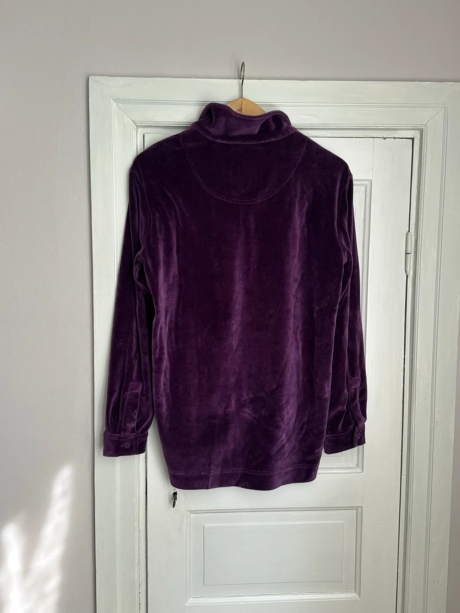 OAS OAS Company Dandy Purple Velour Långärmad-skjorta Cardigan Size US M / EU 48-50 / 2 - 4 Thumbnail