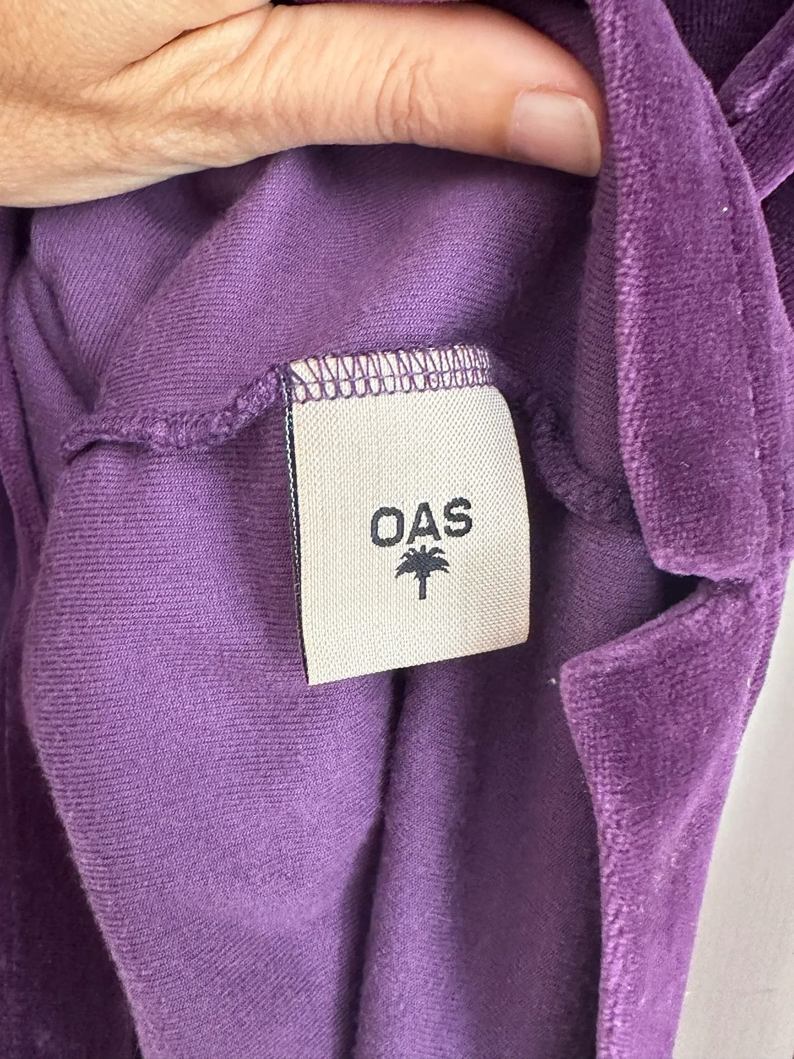 OAS OAS Company Dandy Purple Velour Långärmad-skjorta Cardigan Size US M / EU 48-50 / 2 - 5 Thumbnail
