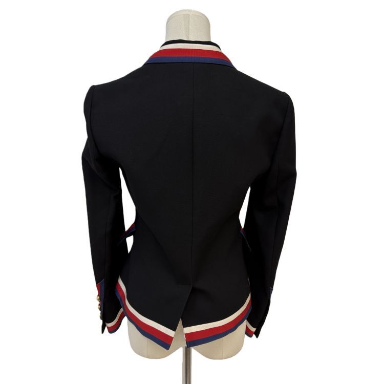 Gucci Gucci Web Trim Blazer Size 40 Size S / US 4 / IT 40 - 2 Thumbnail