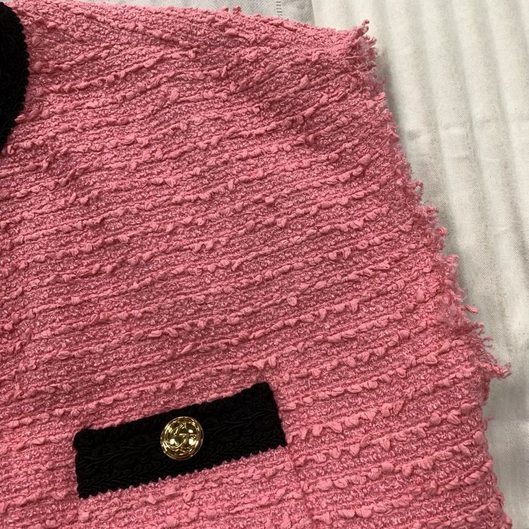 Gucci Gucci Pink Bouclé Tweed Vest Size 40 Size S / US 4 / IT 40 - 10 Thumbnail