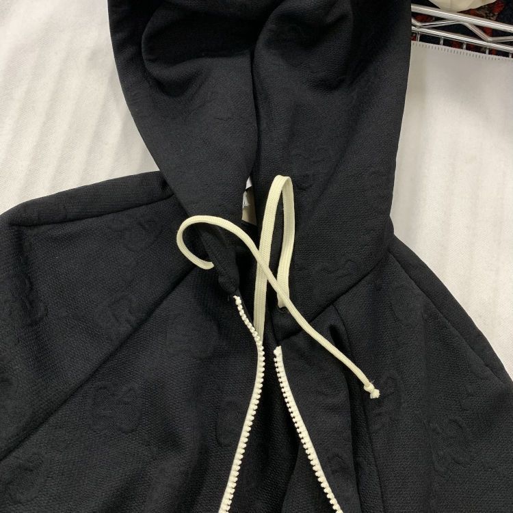 Gucci Gucci Monogram Zip Up Hoodie Size XXS Size XXS / US 00 / IT 34 - 8 Thumbnail