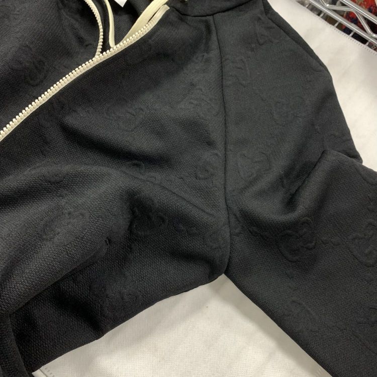 Gucci Gucci Monogram Zip Up Hoodie Size XXS Size XXS / US 00 / IT 34 - 9 Thumbnail