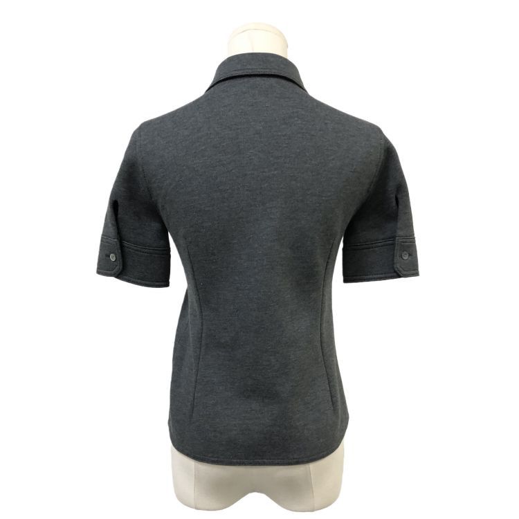 Gucci Gucci Grey Button Up Shirt Size 36 Size XS / US 0-2 / IT 36-38 - 2 Thumbnail