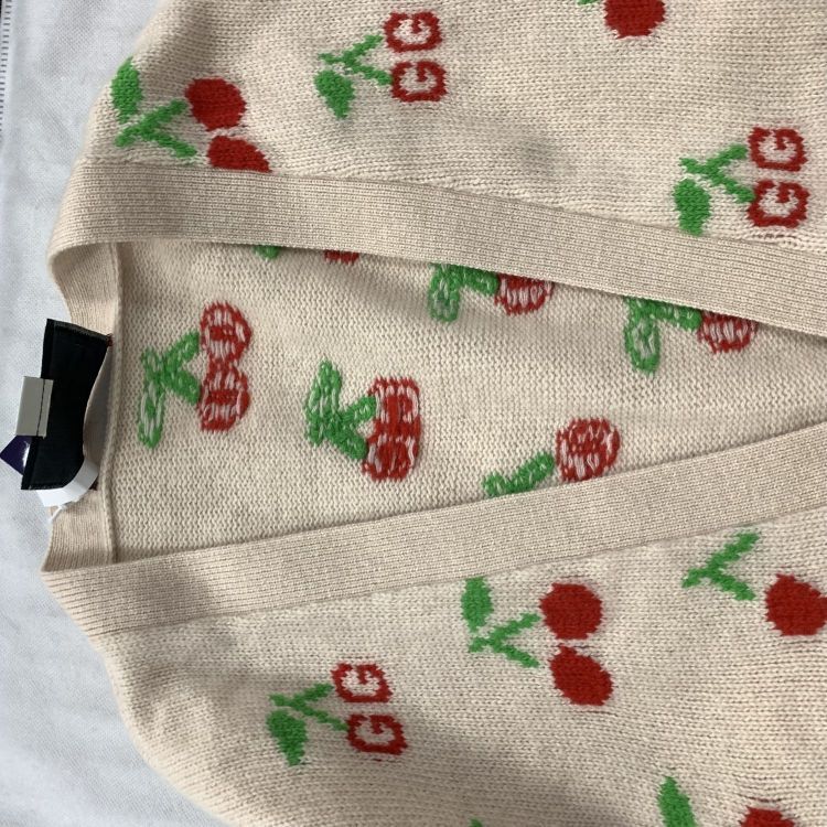 Gucci Gucci Cherry GG Cardigan Size M Size M / US 6-8 / IT 42-44 - 9 Thumbnail