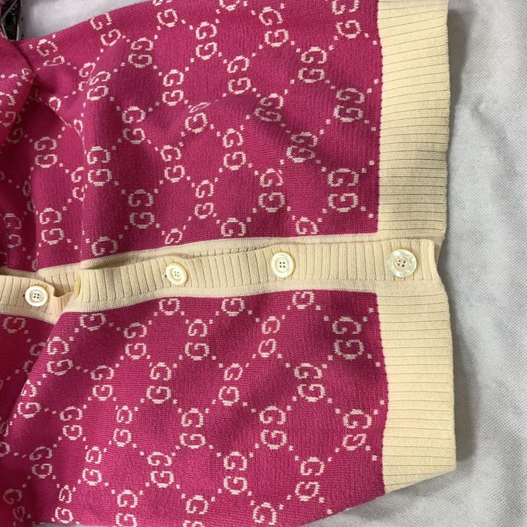 Gucci Gucci GG Pattern Cotton Cardigan Size S Size S / US 4 / IT 40 - 10 Thumbnail