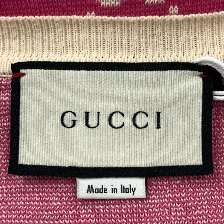 Gucci Gucci GG Pattern Cotton Cardigan Size S Size S / US 4 / IT 40 - 3 Thumbnail
