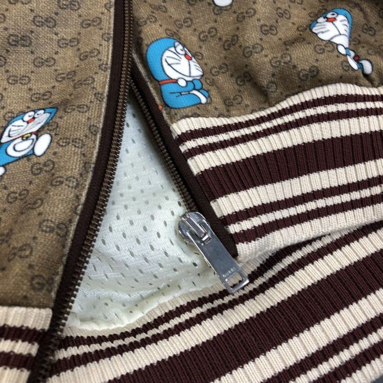 Gucci Gucci x Doraemon GG Supreme Track Jacket XS Size US XS / EU 42 / 0 - 6 Thumbnail
