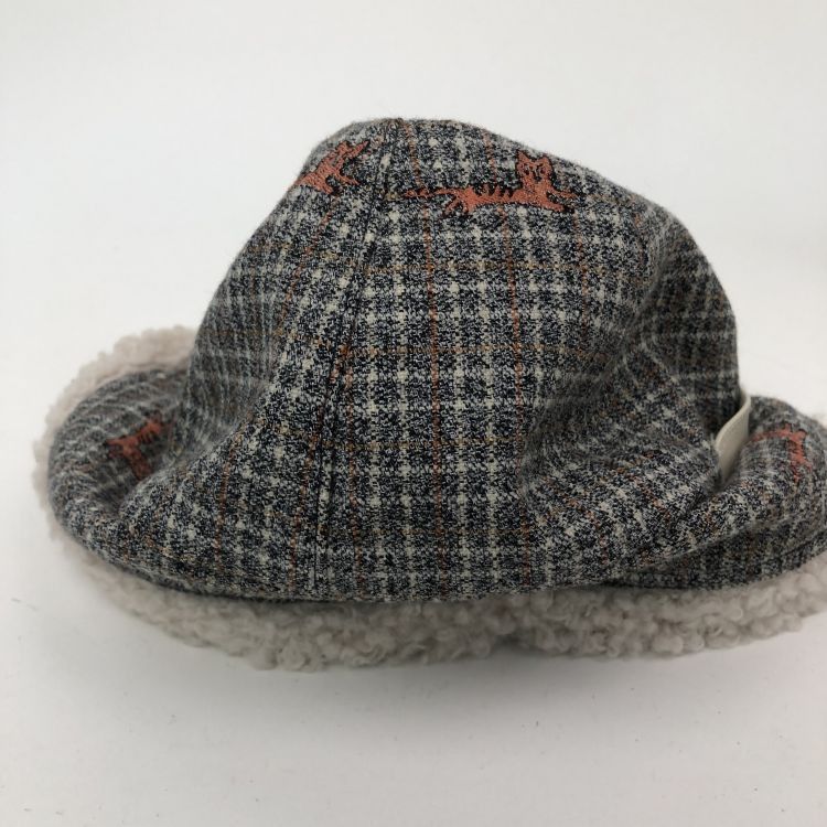 Gucci Gucci Check Print Wool Hat Size S Size ONE SIZE - 10 Thumbnail
