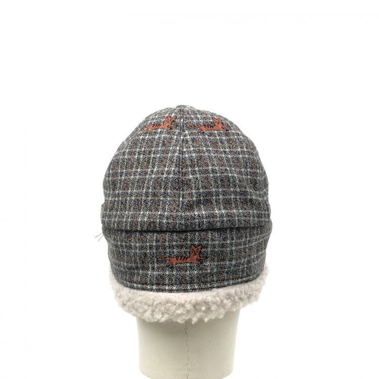 Gucci Gucci Check Print Wool Hat Size S Size ONE SIZE - 3 Thumbnail