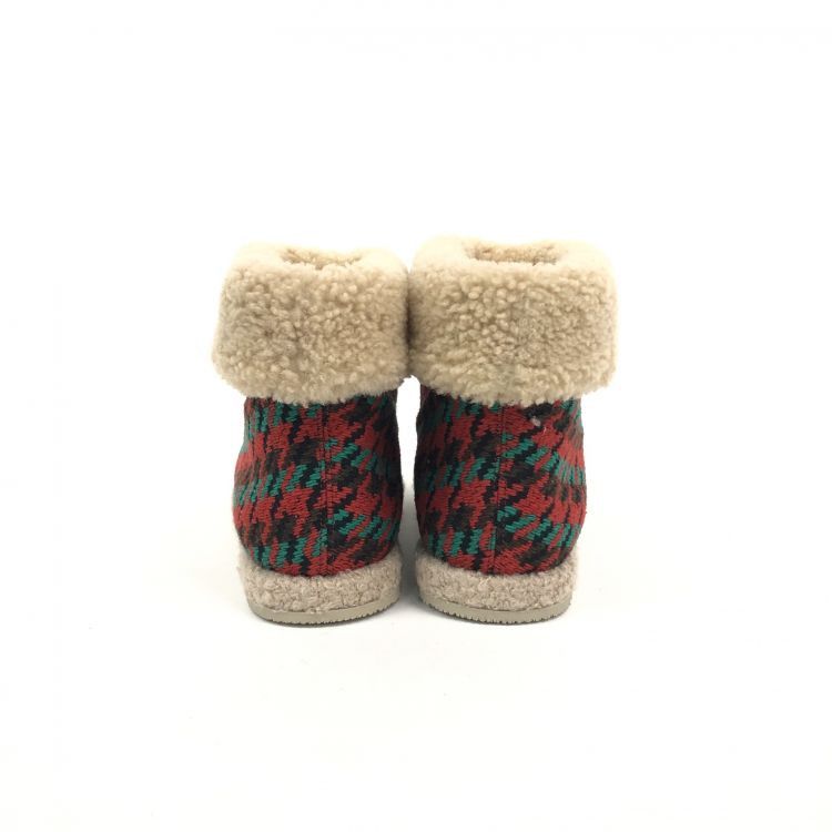Gucci Gucci Houndstooth Horsebit Shearling Boots Size 36 Size US 6 / IT 36 - 4 Thumbnail