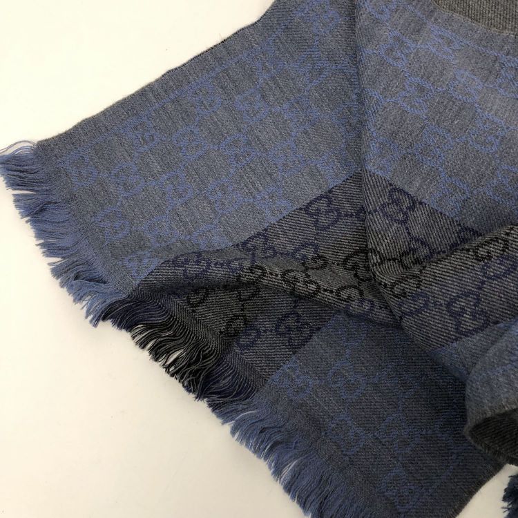 Gucci Gucci GG Monogram Wool Scarf Size ONE SIZE - 8 Thumbnail