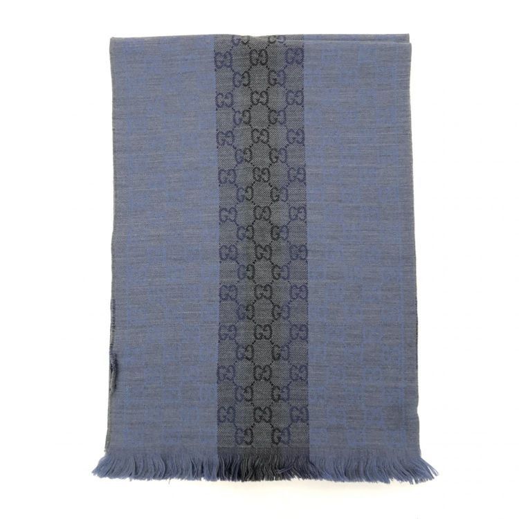 Gucci Gucci GG Monogram Wool Scarf Size ONE SIZE - 2 Thumbnail