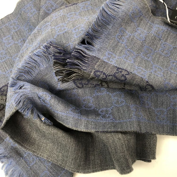 Gucci Gucci GG Monogram Wool Scarf Size ONE SIZE - 10 Thumbnail