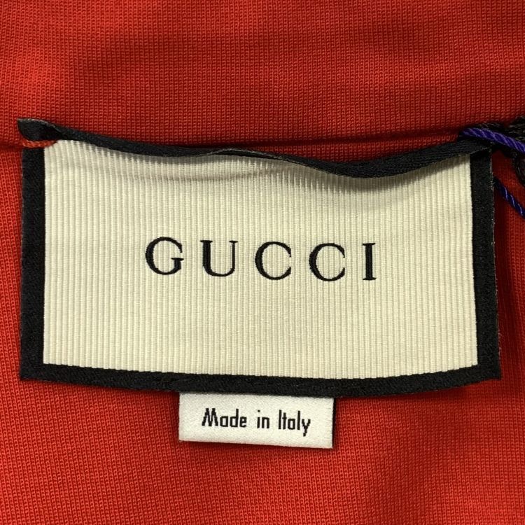 Gucci Gucci Red Ruffle Zip-Up Dress Size M Size M / US 6-8 / IT 42-44 - 3 Thumbnail