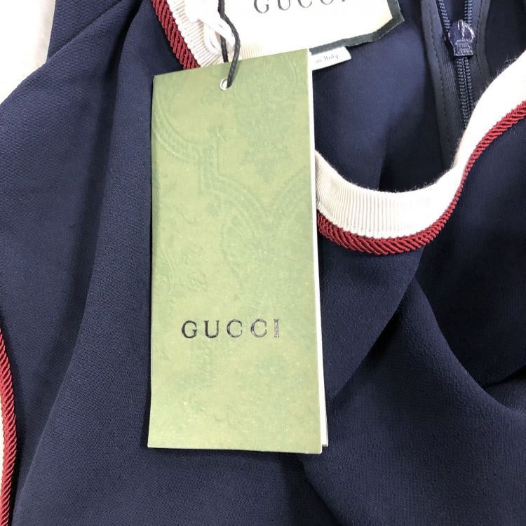Gucci Gucci Blue Trim Mini Dress Size 42 Size M / US 6-8 / IT 42-44 - 10 Thumbnail