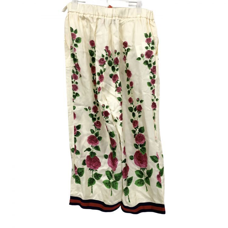 Gucci Gucci Floral Silk Trousers Size 30 Size US 30 / EU 46 - 2 Thumbnail
