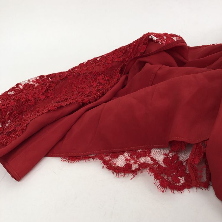 Gucci Gucci Red Lace Maxi Dress Size 36 Size XS / US 0-2 / IT 36-38 - 5 Thumbnail