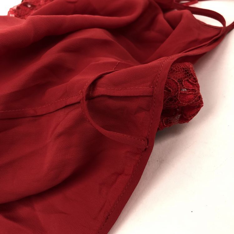 Gucci Gucci Red Lace Maxi Dress Size 36 Size XS / US 0-2 / IT 36-38 - 6 Thumbnail