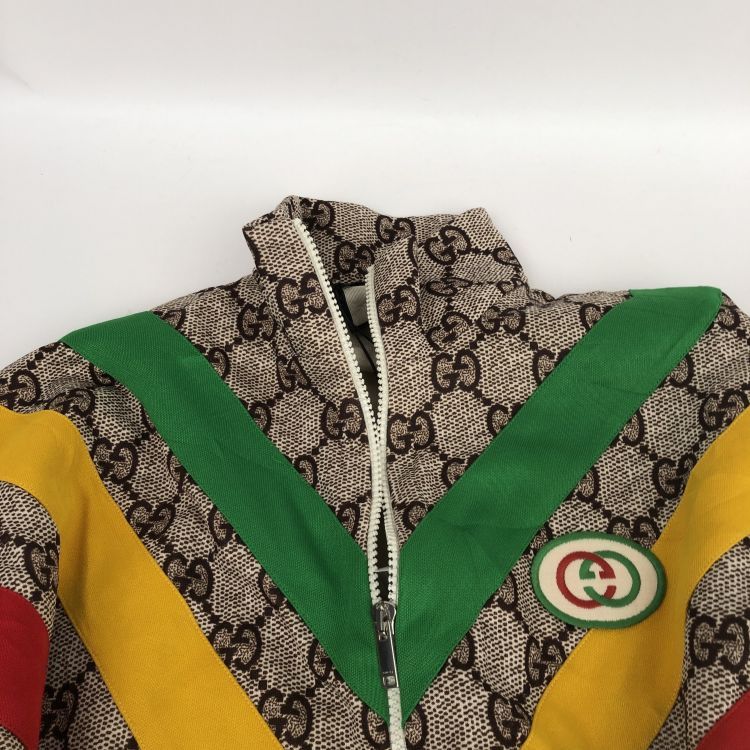 Gucci Gucci GG Supreme Chevron Track Jacket Size S Size US S / EU 44-46 / 1 - 6 Thumbnail