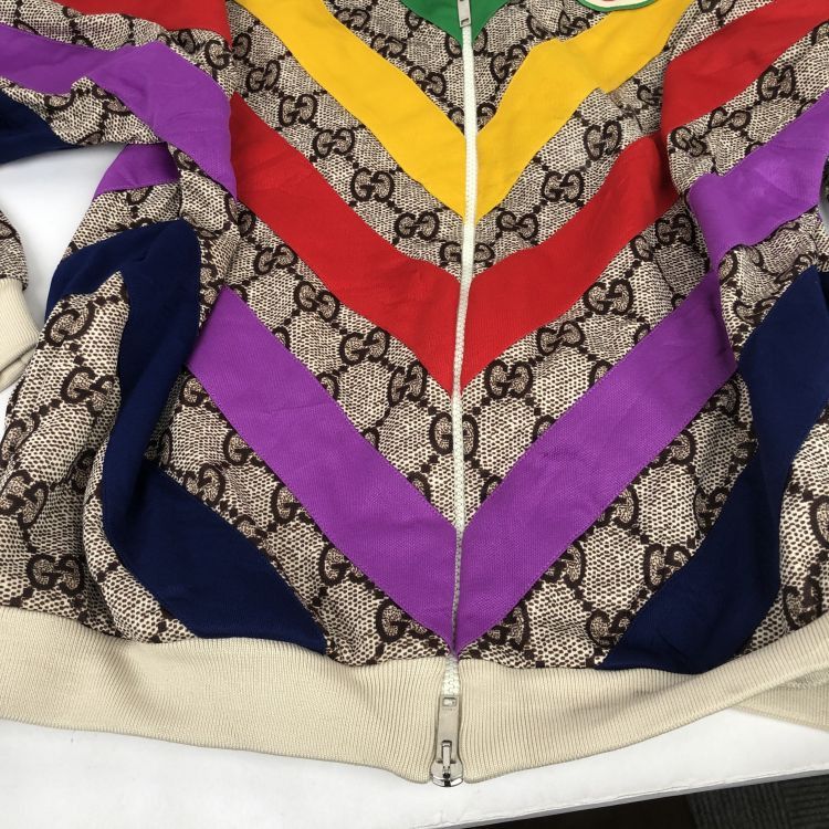 Gucci Gucci GG Supreme Chevron Track Jacket Size S Size US S / EU 44-46 / 1 - 8 Thumbnail