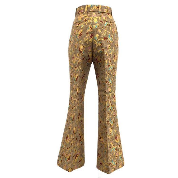 Gucci Gucci Floral GG Monogram Pants Size 38 Size 26" / US 2 / IT 38 - 2 Thumbnail