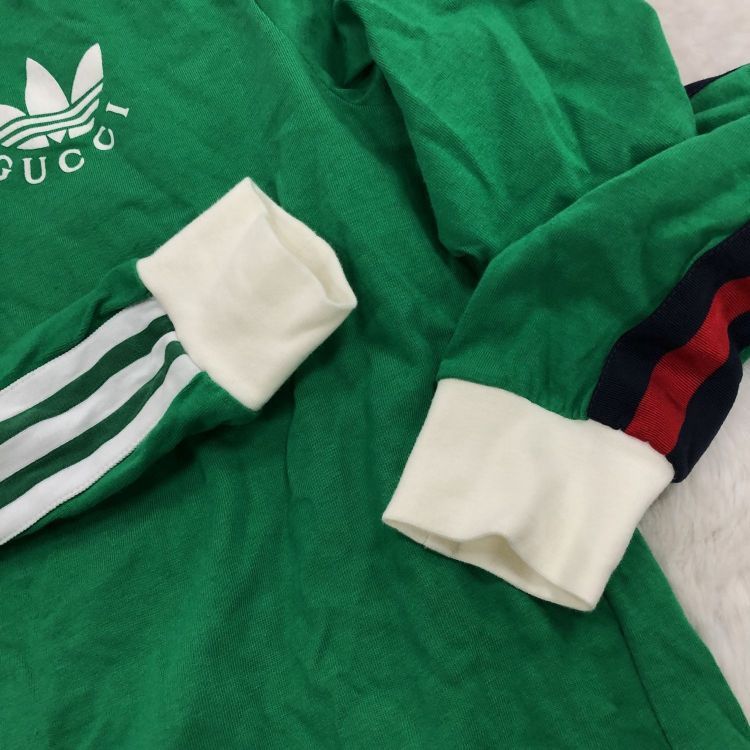 Gucci Gucci x Adidas Trefoil Long Sleeve T-Shirt Size XS Size US XS / EU 42 / 0 - 8 Thumbnail