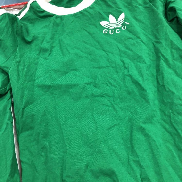 Gucci Gucci x Adidas Trefoil Long Sleeve T-Shirt Size XS Size US XS / EU 42 / 0 - 7 Thumbnail