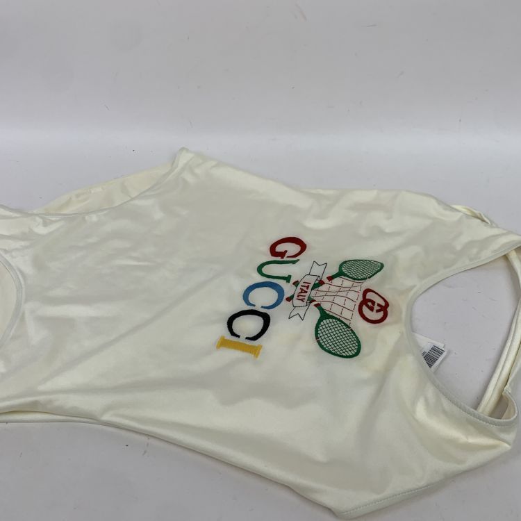 Gucci Gucci Tennis Logo Swimsuit Size XL Size XL / US 12-14 / IT 48-50 - 7 Thumbnail