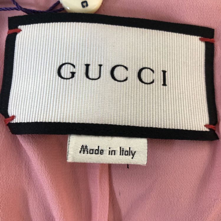 Gucci Gucci Houndstooth Butterfly Mink Trim Wool Coat Size 38 Size XS / US 0-2 / IT 36-38 - 3 Thumbnail