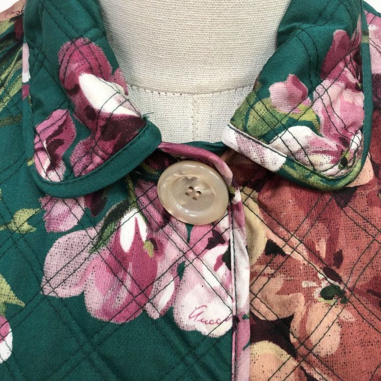 Gucci Gucci Floral Quilted Coat Size 38 Size XS / US 0-2 / IT 36-38 - 7 Thumbnail