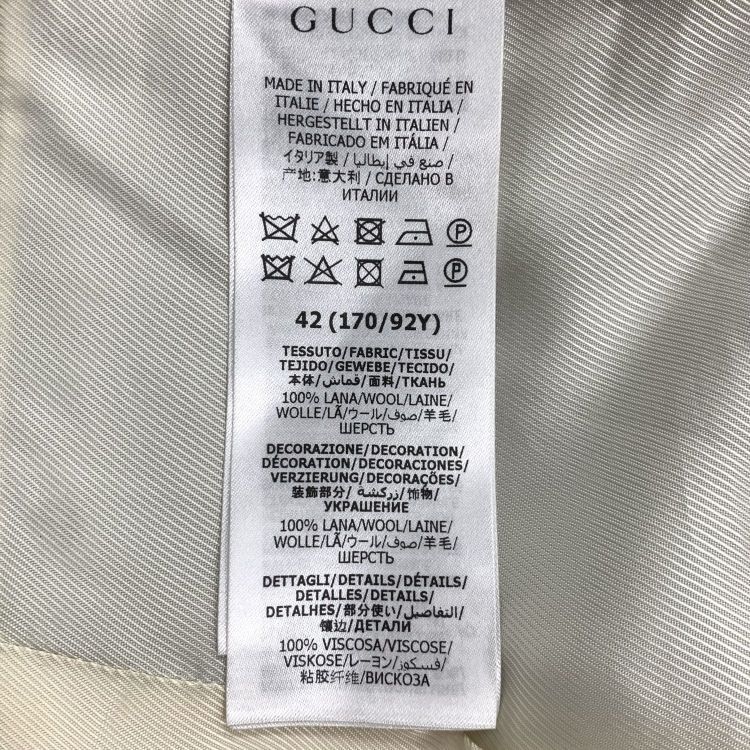 Gucci Gucci Military Wool Coat Size 42 Size M / US 6-8 / IT 42-44 - 4 Thumbnail