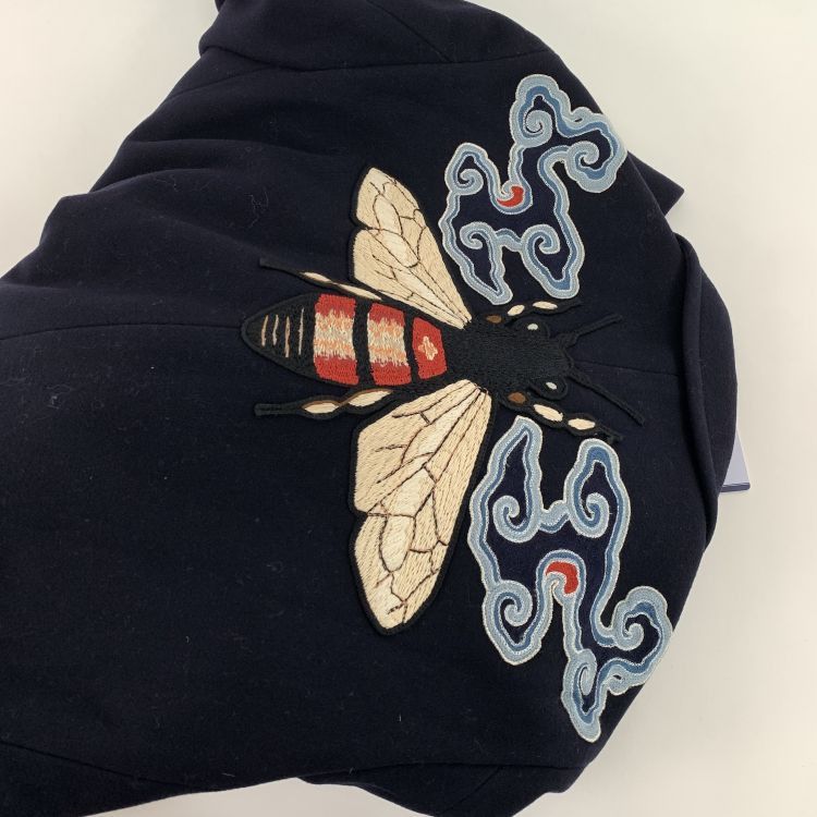Gucci Gucci Bee Embroidered Overcoat Size 46 Size US S / EU 44-46 / 1 - 8 Thumbnail