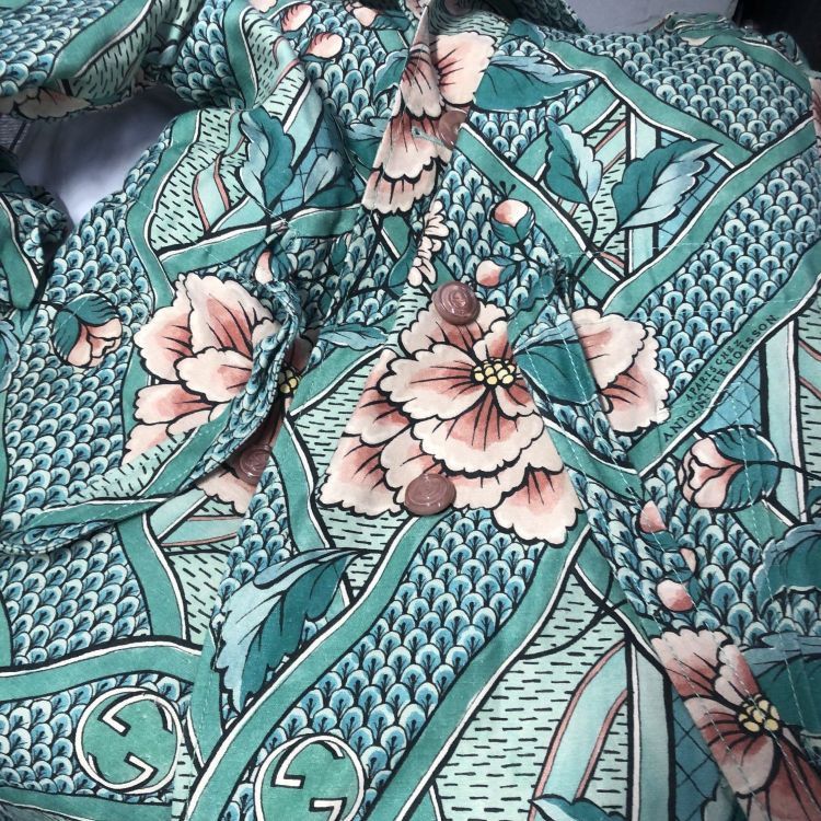 Gucci Gucci Floral Print Trench Coat Size 36 Size XS / US 0-2 / IT 36-38 - 8 Thumbnail