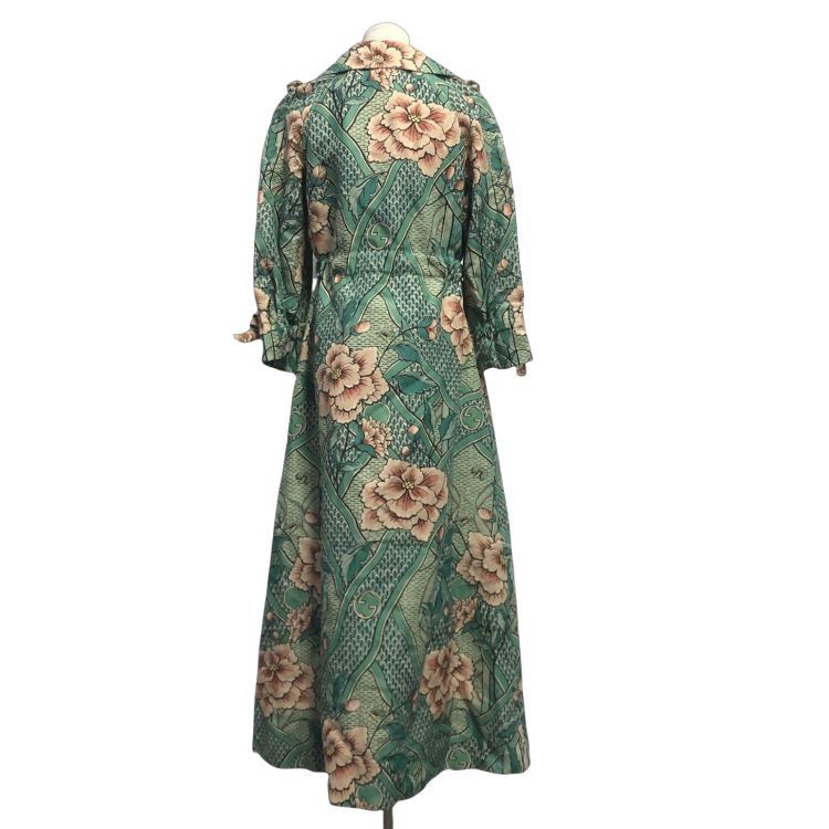 Gucci Gucci Floral Print Trench Coat Size 36 Size XS / US 0-2 / IT 36-38 - 2 Thumbnail