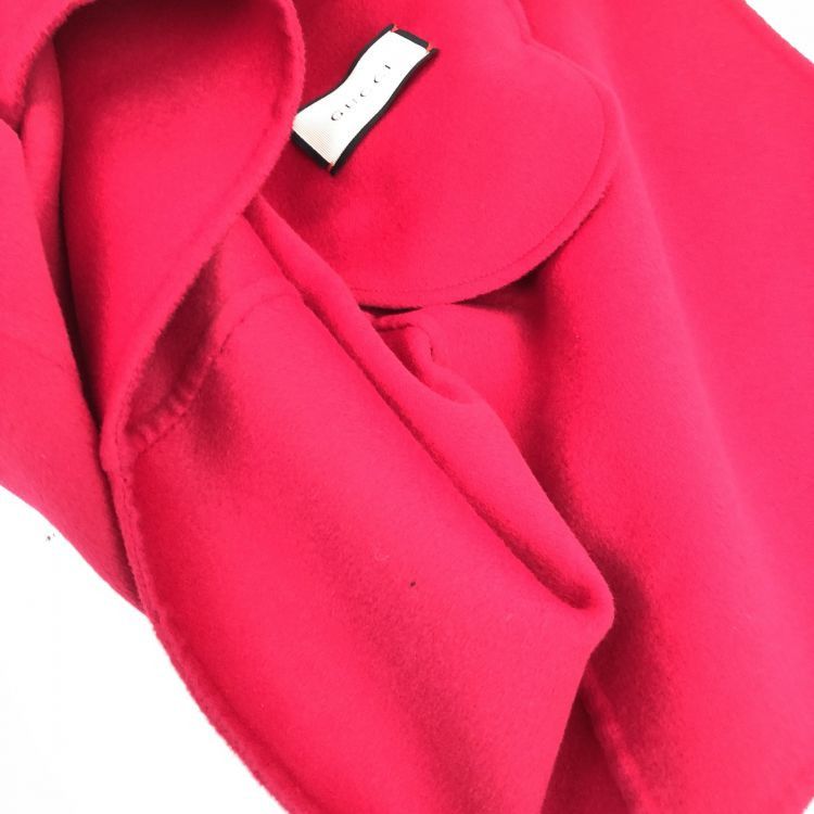 Gucci Gucci Pink Wool Angora Coat Size 40 Size S / US 4 / IT 40 - 9 Thumbnail