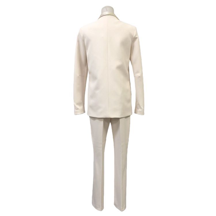 Pinko Pinko Beige Suit Blazer Set 42 Size M / US 6-8 / IT 42-44 - 2 Thumbnail
