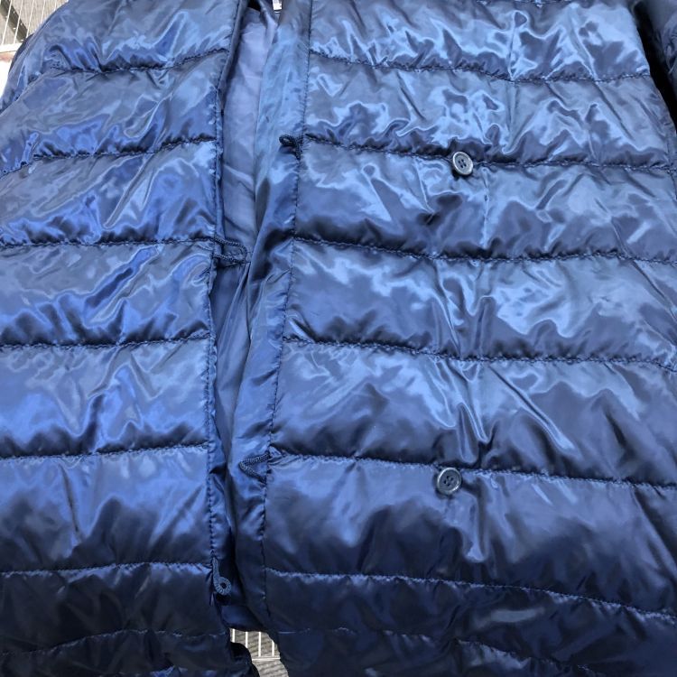 Max Mara S' Max Mara Blue Hooded Down Coat Size 36 Size XS / US 0-2 / IT 36-38 - 10 Thumbnail