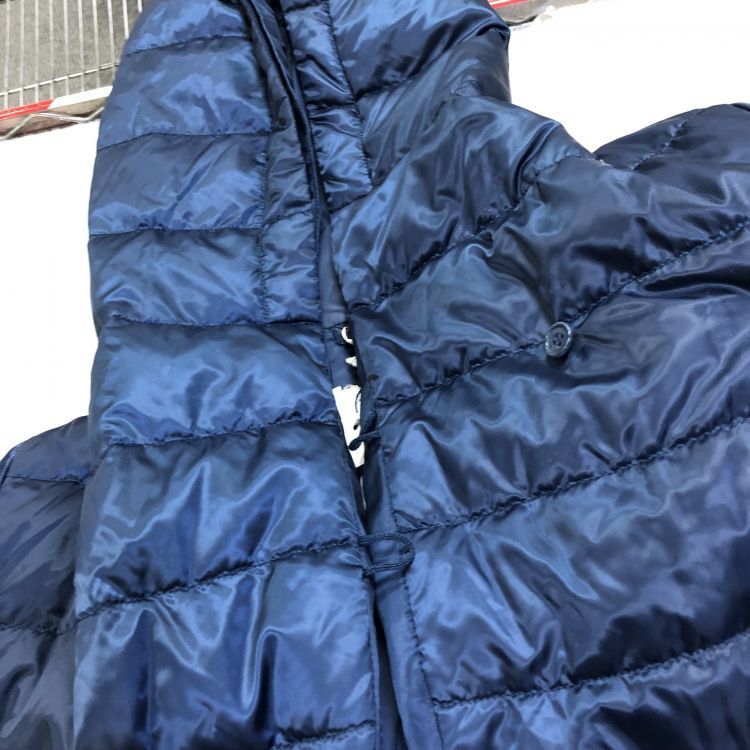Max Mara S' Max Mara Blue Hooded Down Coat Size 36 Size XS / US 0-2 / IT 36-38 - 9 Thumbnail