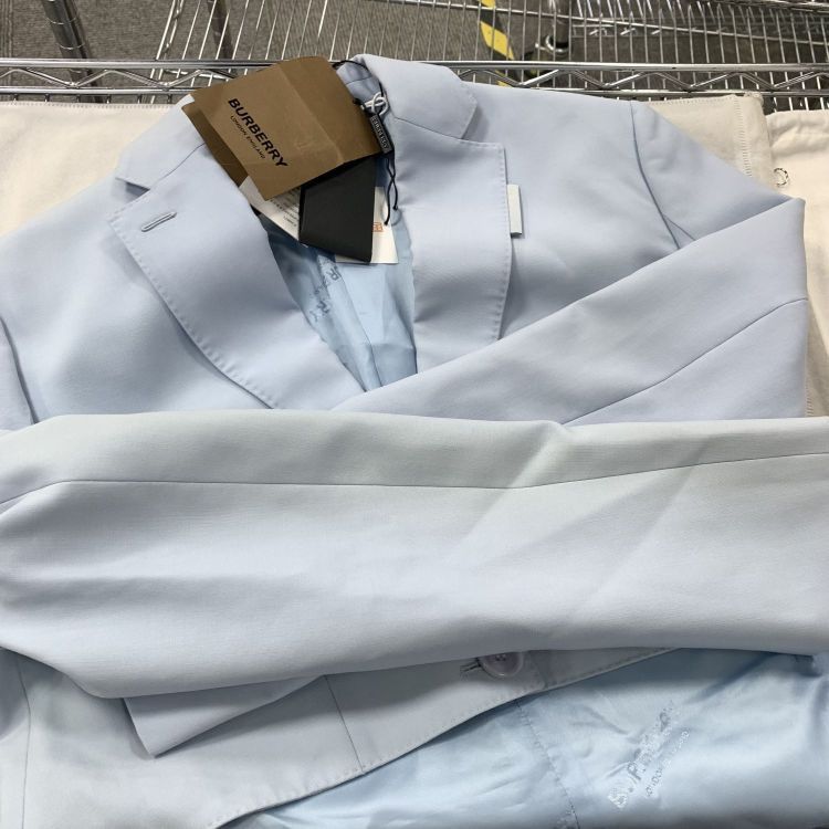 Burberry Burberry Blue Wool Blazer IT 38 Size XS / US 0-2 / IT 36-38 - 12 Thumbnail