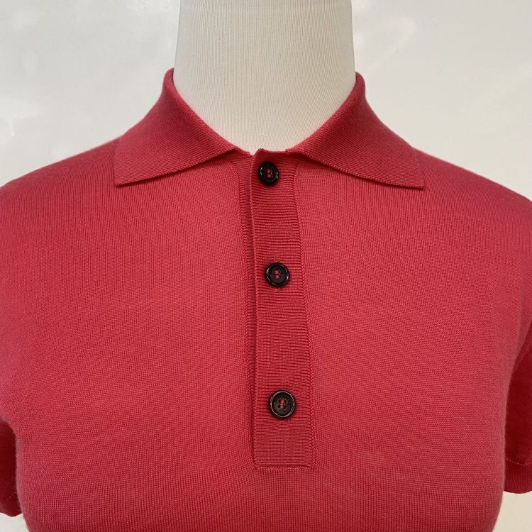 Dsquared2 Dsquared2 Red Wool Polo Shirt Size XS Size US XS / EU 42 / 0 - 8 Thumbnail