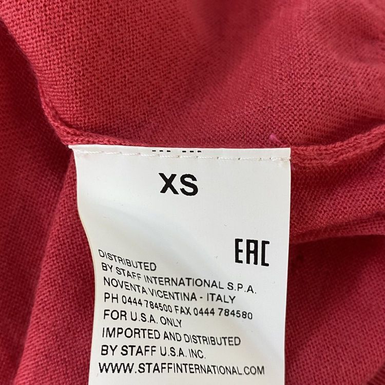 Dsquared2 Dsquared2 Red Wool Polo Shirt Size XS Size US XS / EU 42 / 0 - 5 Thumbnail