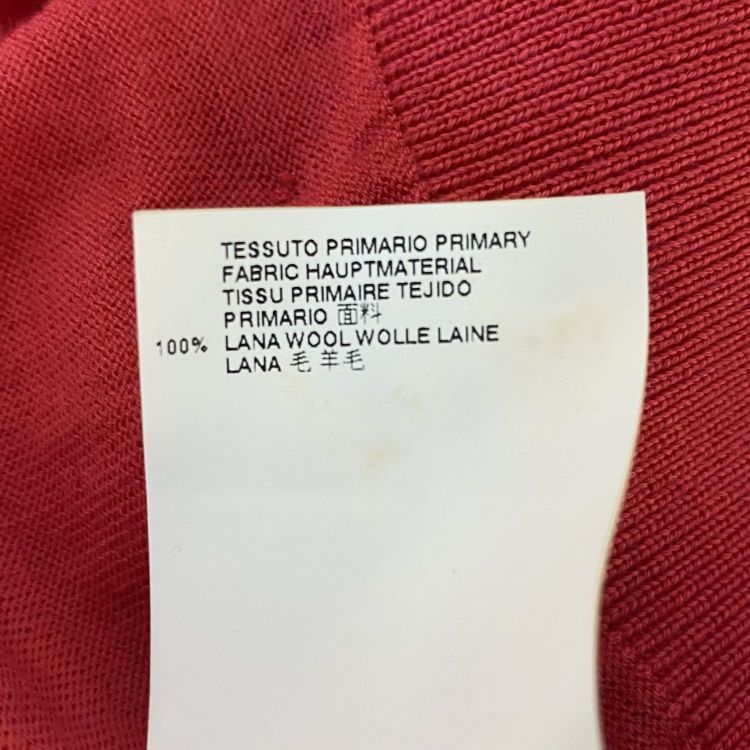 Dsquared2 Dsquared2 Red Wool Polo Shirt Size XS Size US XS / EU 42 / 0 - 6 Thumbnail
