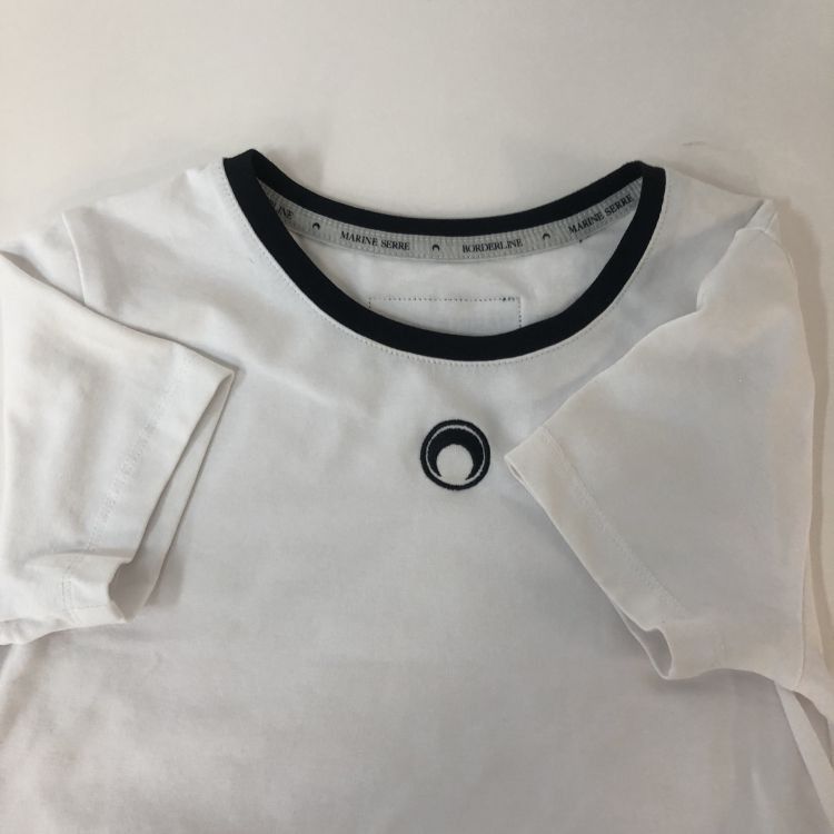 Marine Serre Marine Serre Crescent Moon Logo T-Shirt Size M Size M / US 6-8 / IT 42-44 - 10 Thumbnail
