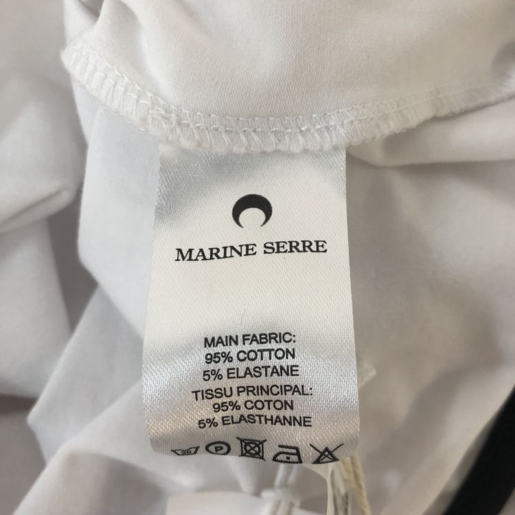 Marine Serre Marine Serre Crescent Moon Logo T-Shirt Size M Size M / US 6-8 / IT 42-44 - 4 Thumbnail