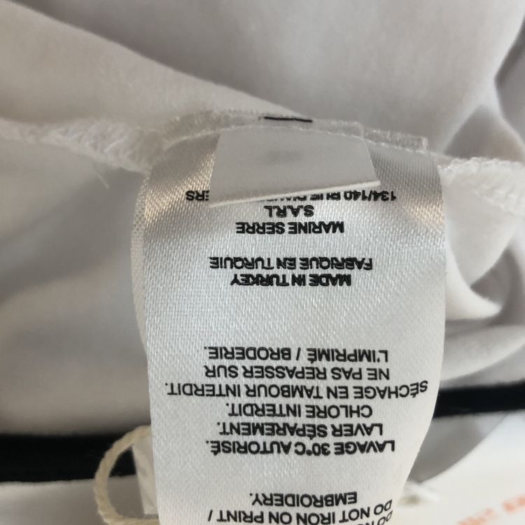 Marine Serre Marine Serre Crescent Moon Logo T-Shirt Size M Size M / US 6-8 / IT 42-44 - 6 Thumbnail